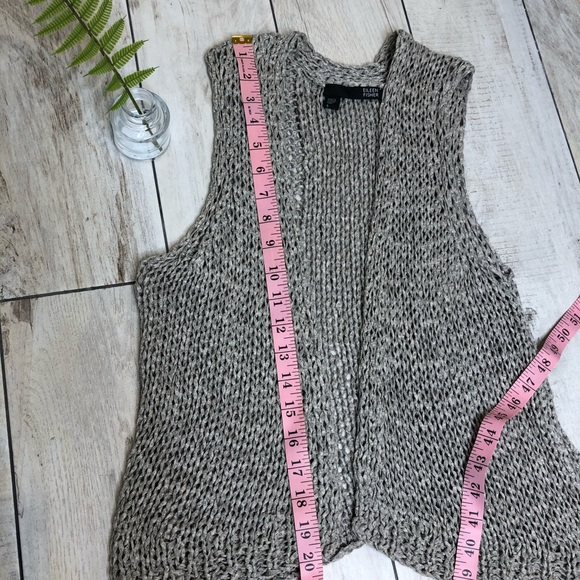 Eileen Fisher Open Front Vest - Picture 5 of 11